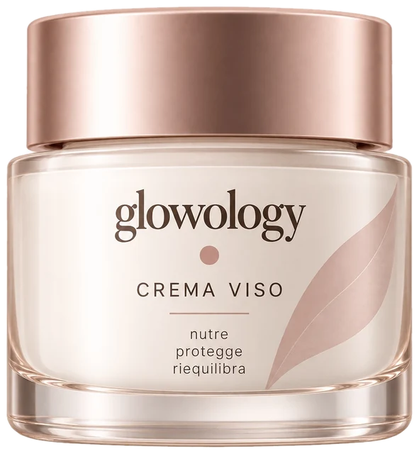Crema Glowology, esempio di categoria per il beauty shelf